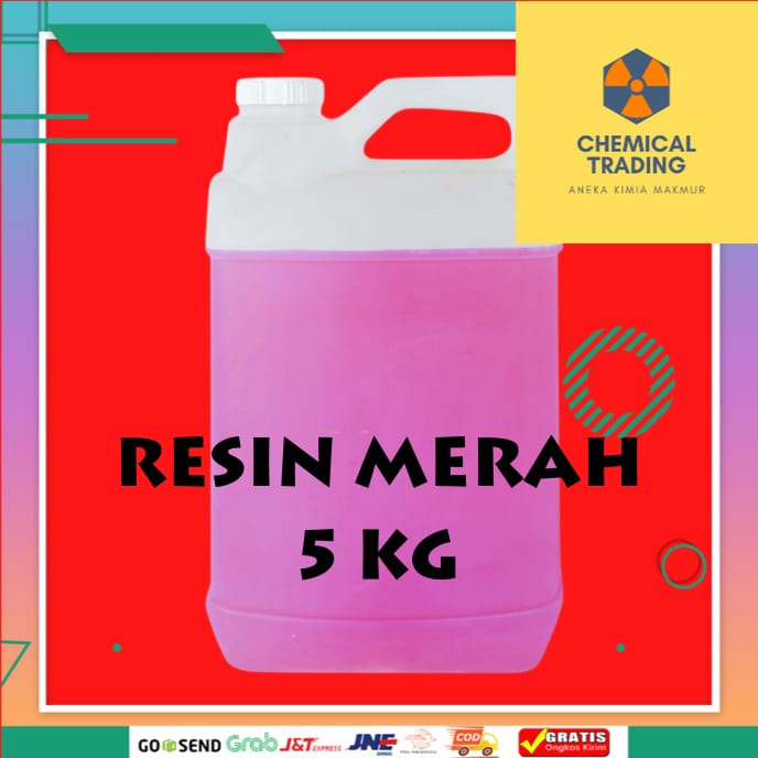 Jual resin merah di Karawang